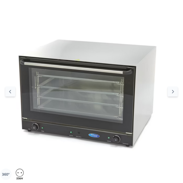  Φούρνος Συναγωγής 60 x 40cm - Ατμού - Για 4 δίσκους